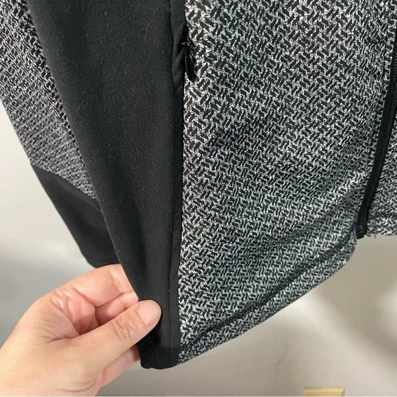 Betsey Johnson Black and Gray Performance Jacket - Picture 5 of 8